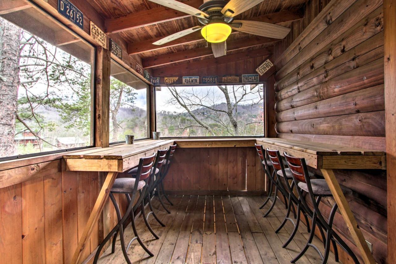 Pigeon Forge Cabin With Hot Tub And Mountain Views! Exterior foto