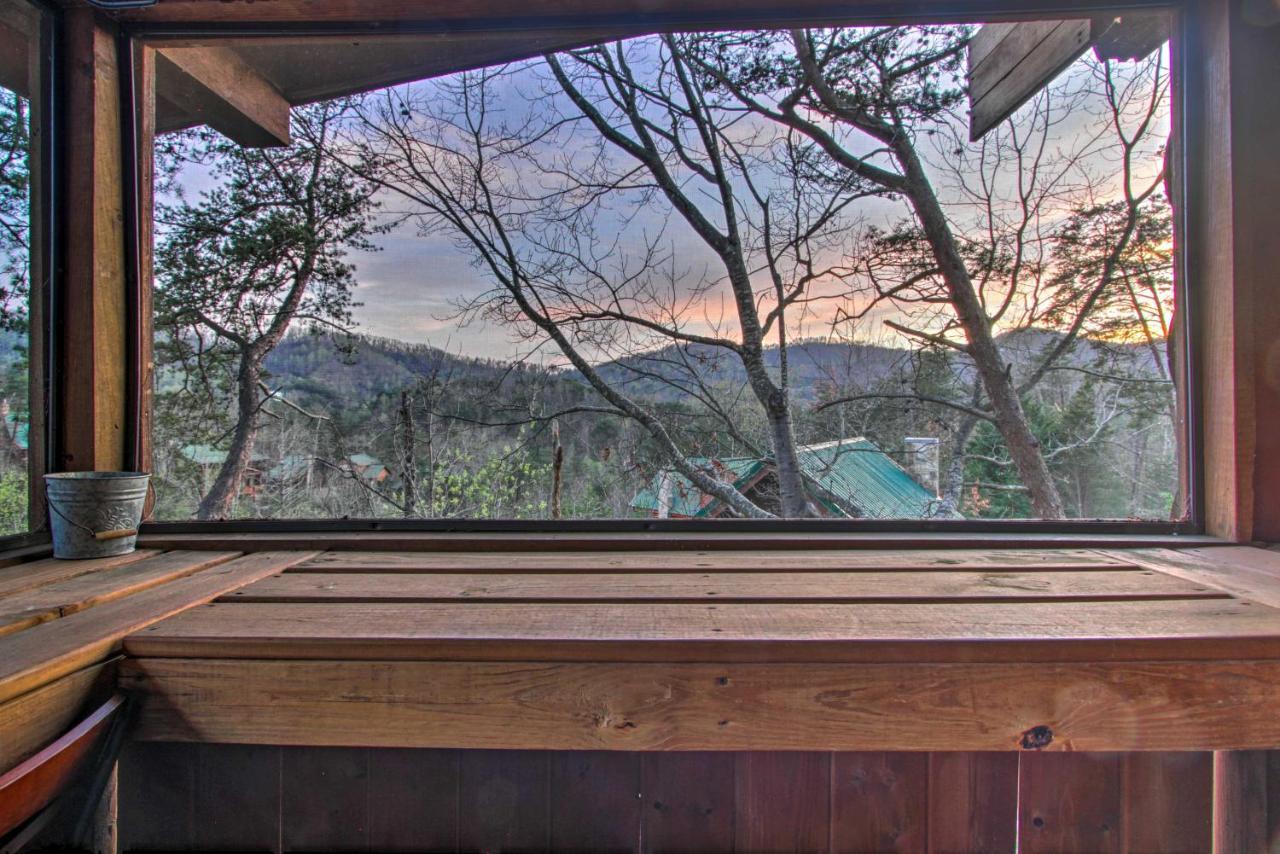 Pigeon Forge Cabin With Hot Tub And Mountain Views! Exterior foto